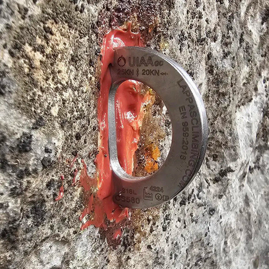 Glue-in bolt Ø8 316L stainless steel - Lappas Cork Screw 5100