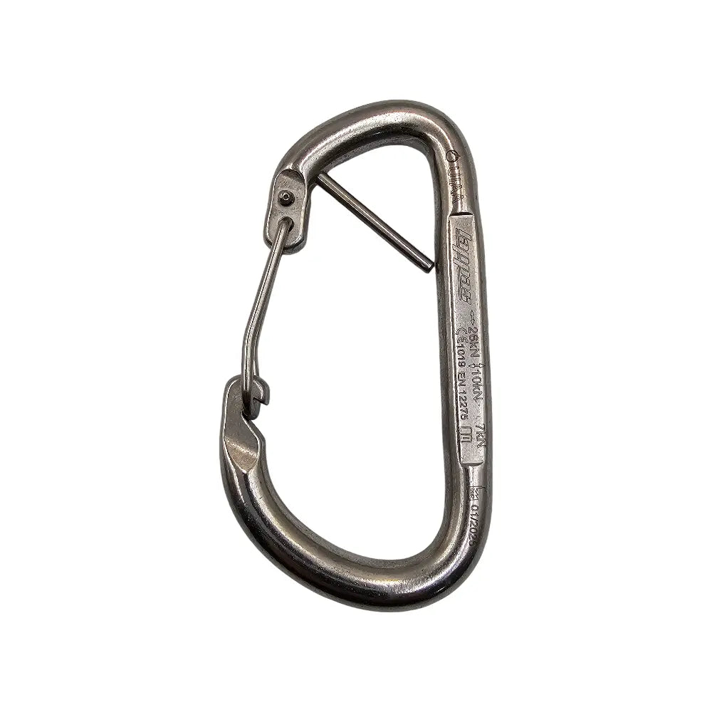 Moschettone INOX 316L da sosta Ø10 - Lappas LC-31610